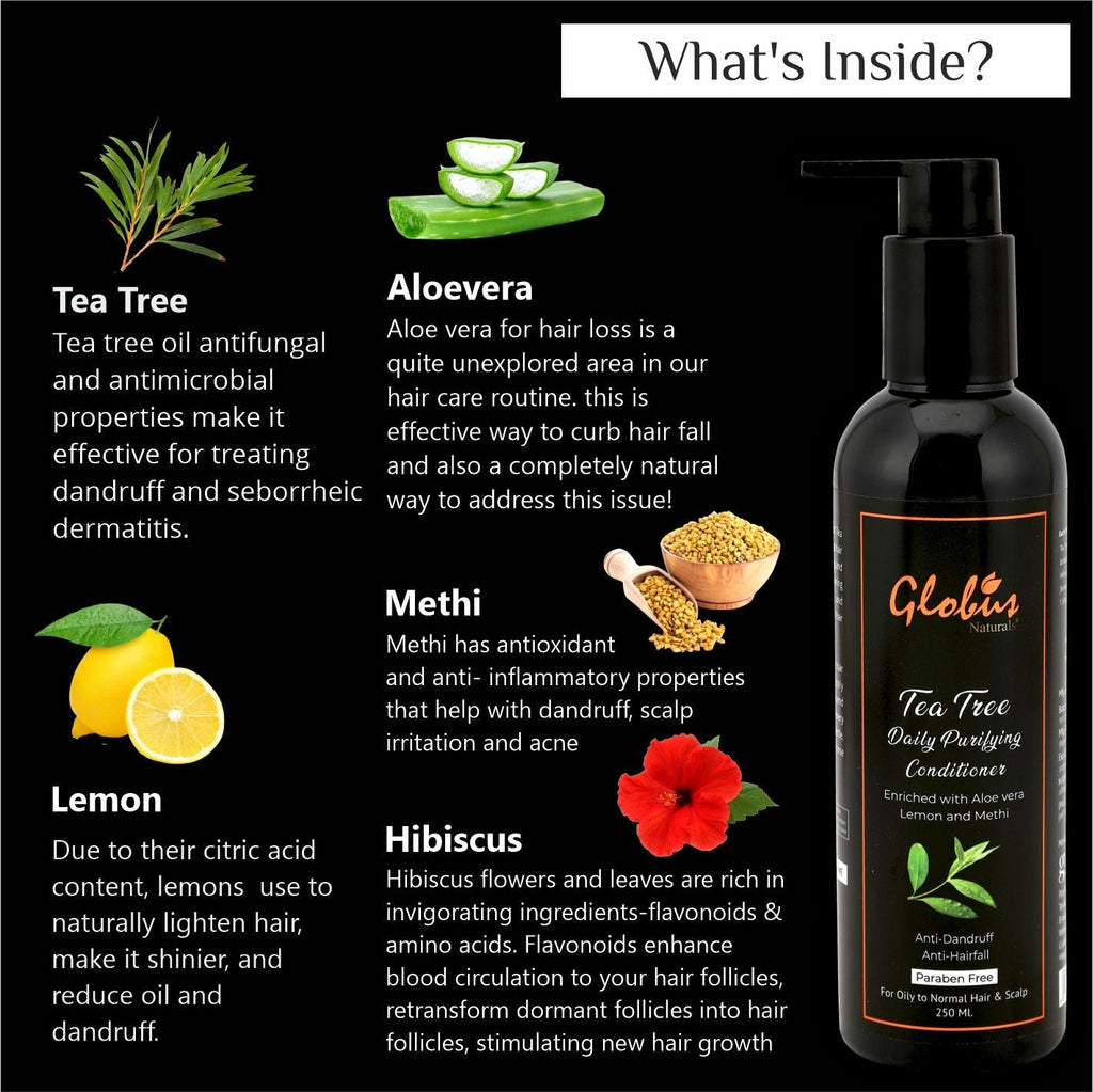 Globus Naturals Tea Tree Daily Purifying Conditioner - 250 ml
