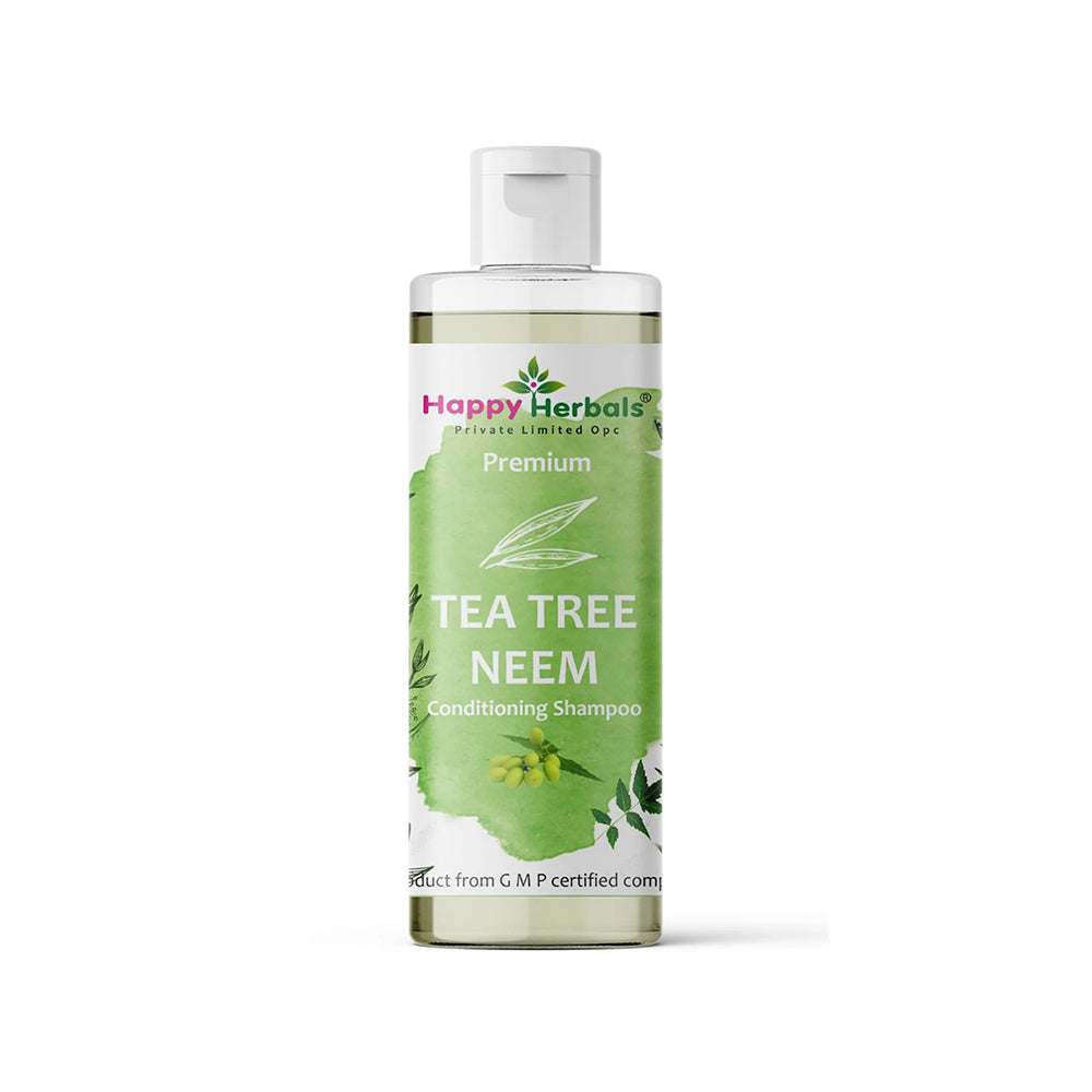 Happy Herbals Tea Tree Neem Shampoo
