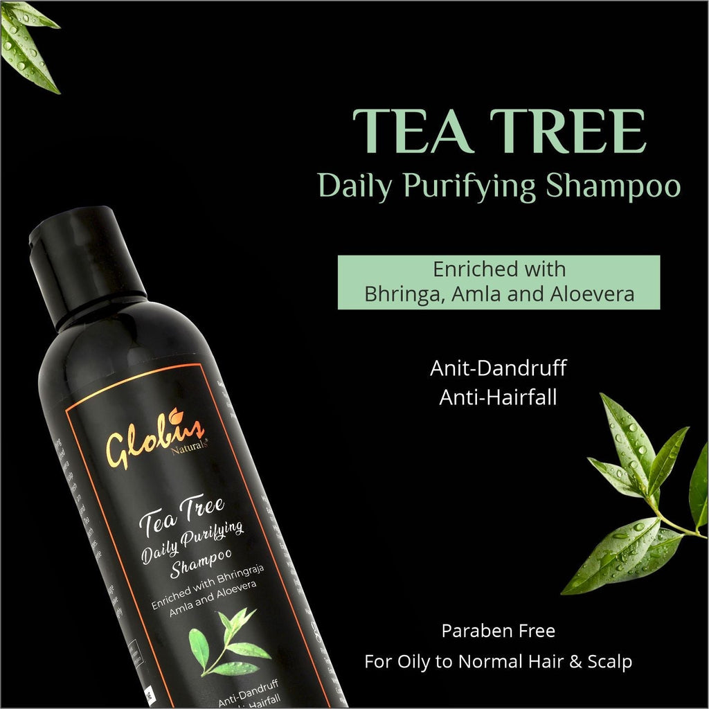 Globus Naturals Tea Tree Daily Purifying Shampoo - 250 ml