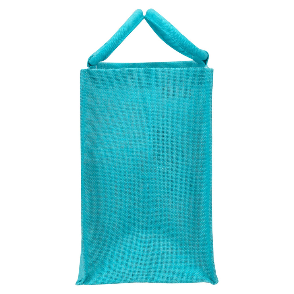 Jute Cottage Triangle Print Zipper Lunch Bag