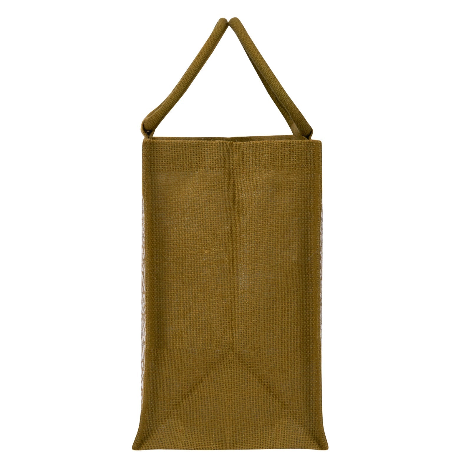 Jute Cottage Moroccan Print Zipper Lunch Bag 100% Genuine Jute
