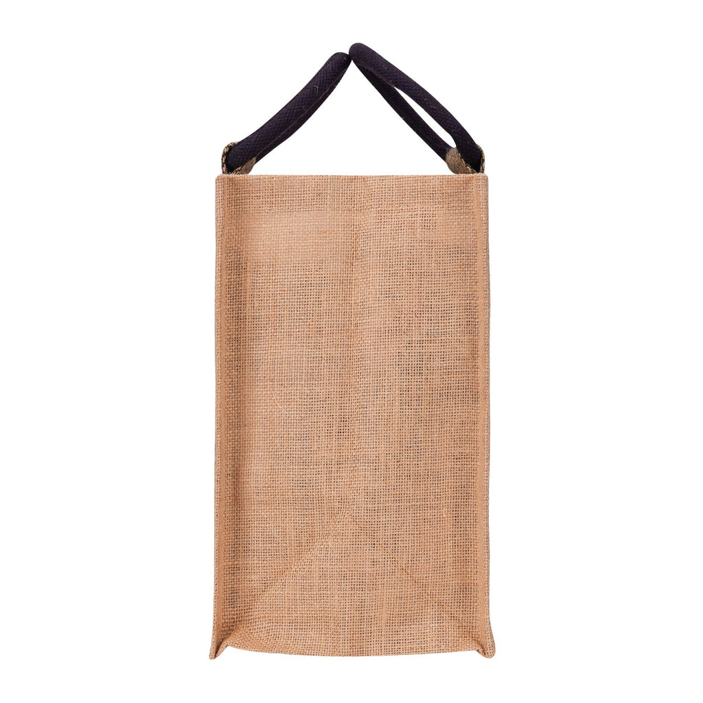Jute Cottage Herringbone Jute Lunch Zipper