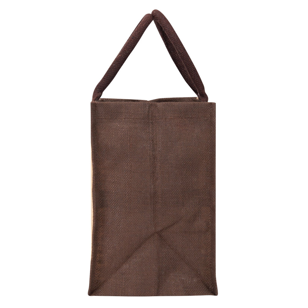 Jute Cottage Ambari Elephant Print Zipper Lunch Bag