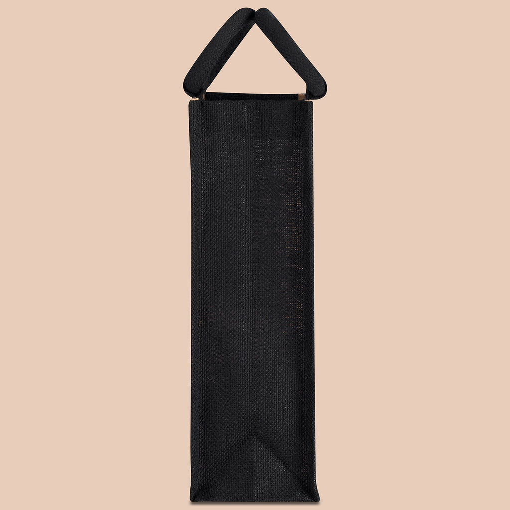 Jute Cottage Bottle Bag Warli Print