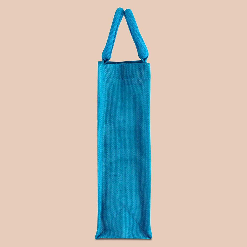 Jute Cottage Water Bottle Bag
