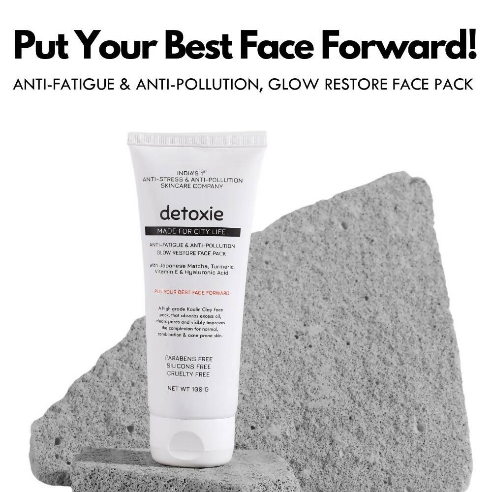 Detoxie Anti-Fatigue & Anti-Pollution Glow Restore Face Pack - 100 ml