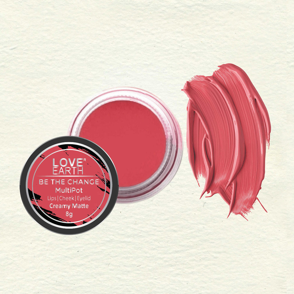 Love Earth Be The Change Multipot Lip & Cheek Tint - 8 gms