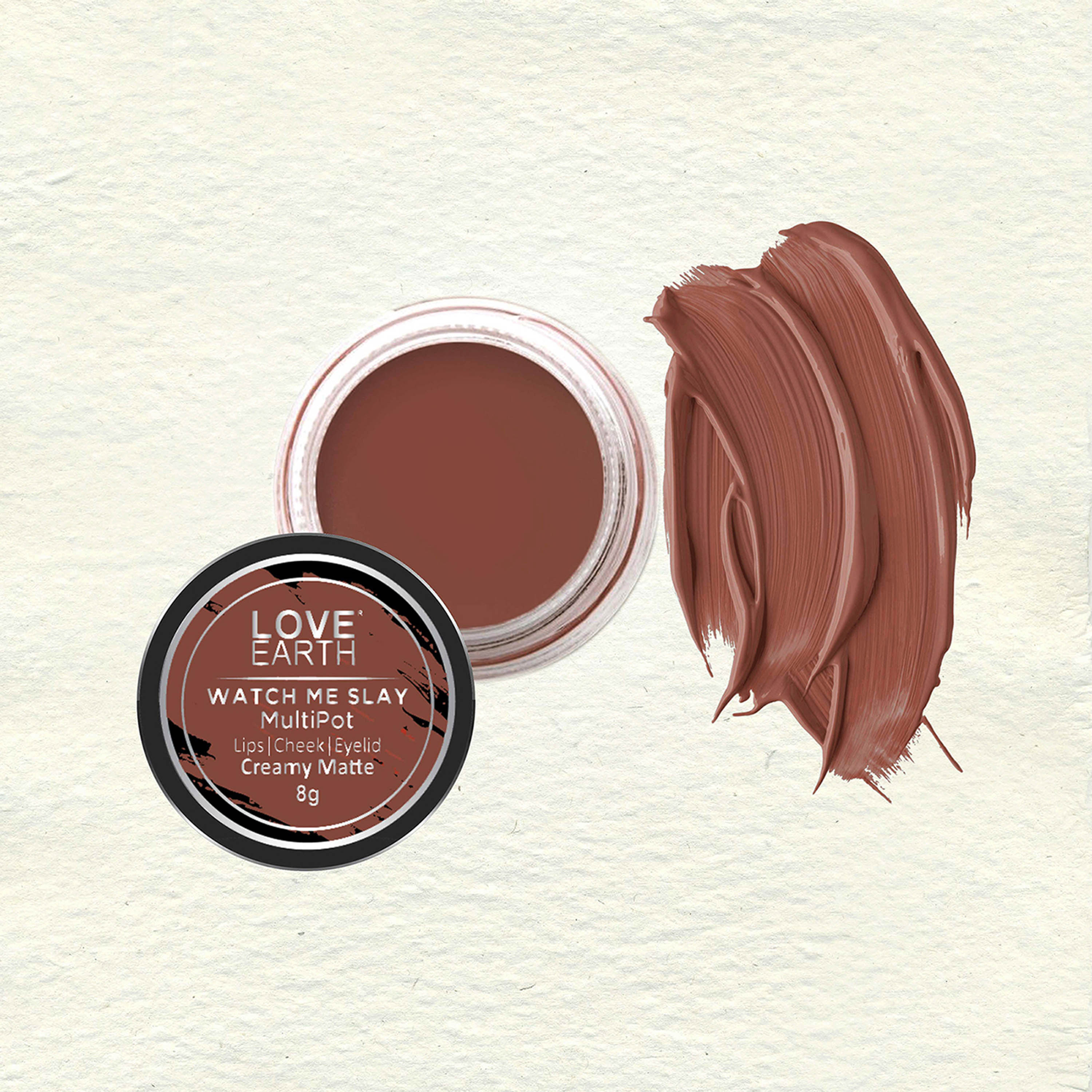Love Earth Watch Me Slay Multipot Lip And Cheek Tint - 8 gms