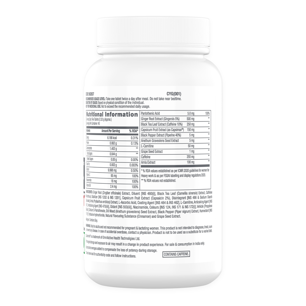 GNC Pro Performance Thermo Burst Plus - 90 tabs