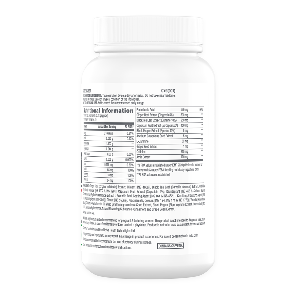 GNC Pro Performance Thermo Burst Plus - 90 tabs
