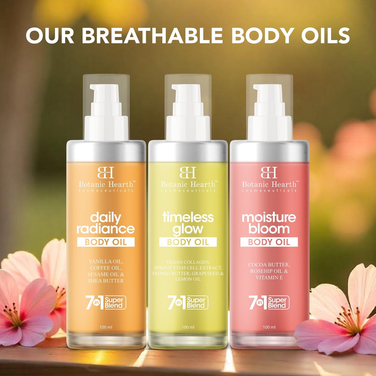 Botanic Hearth Timeless Glow Body Oil