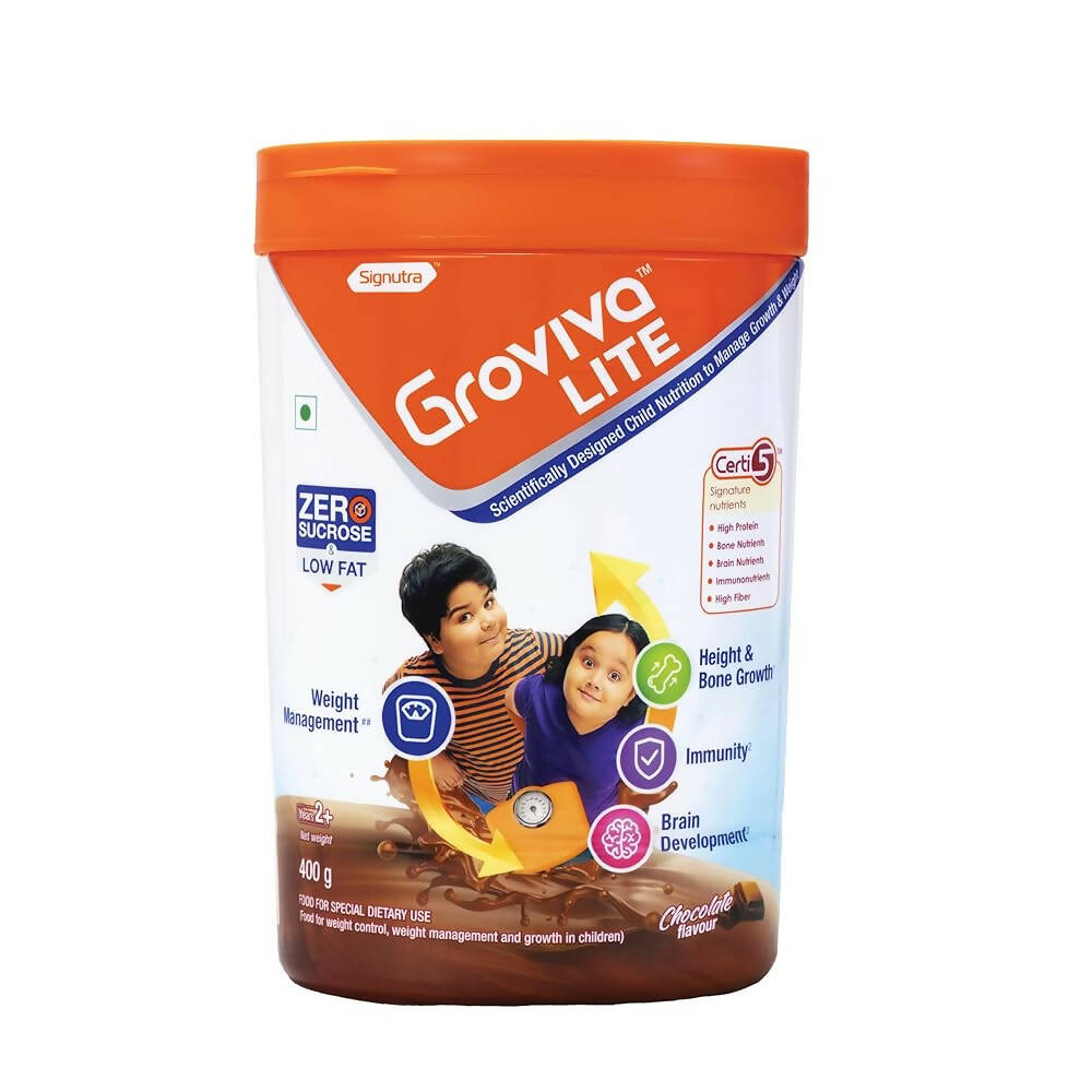 Groviva Lite Child Nutrition Powder to Manage Growth & Weight
