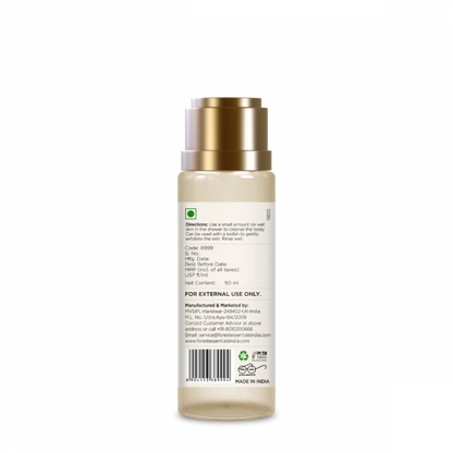 Forest Essentials Travel Size Silkening Shower Wash Indian Rose Absolute