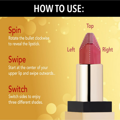 Blue Heaven 2-In-1 Dual Shade Lipstick - C6