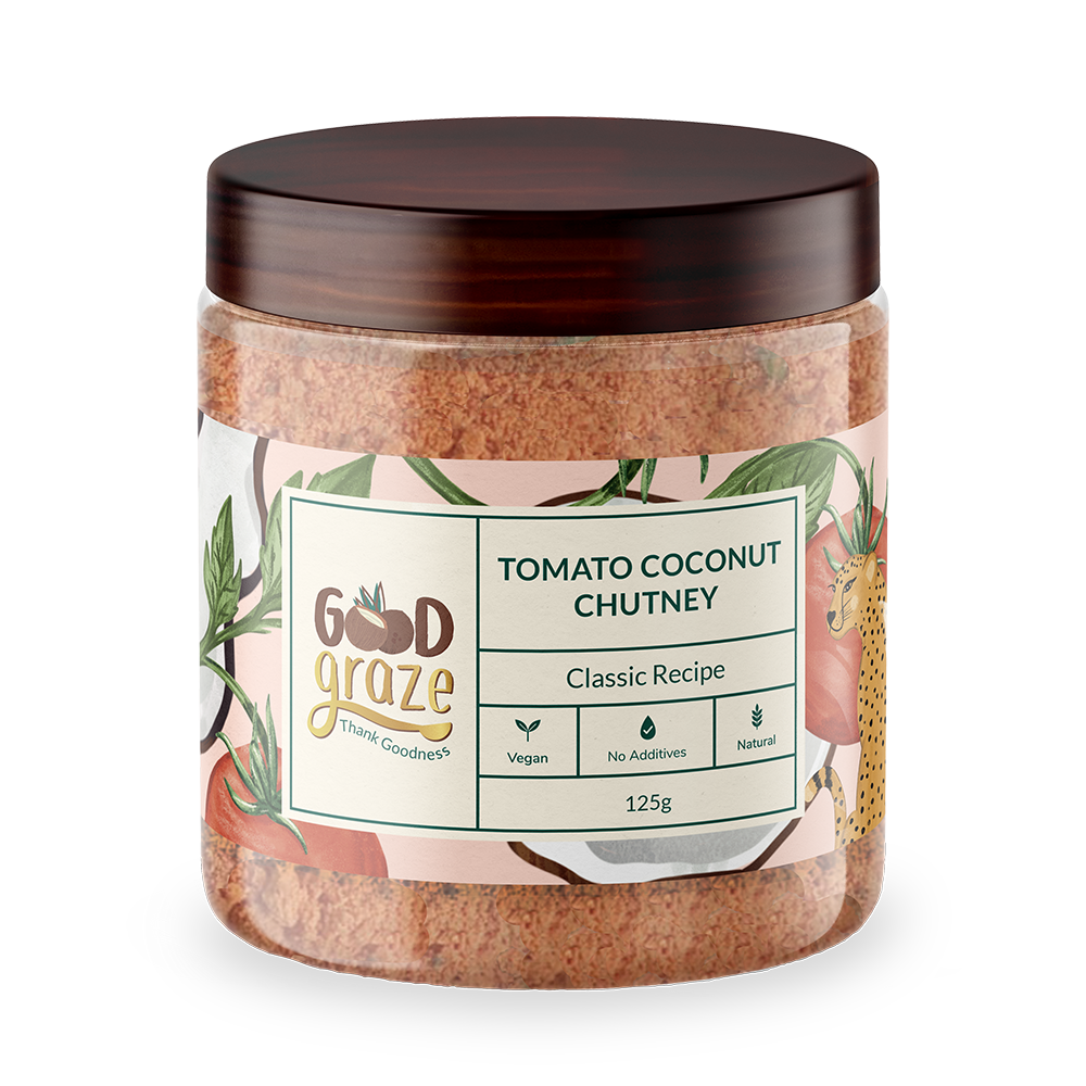 Good Graze Tomato Coconut Chutney Powder - 125gms