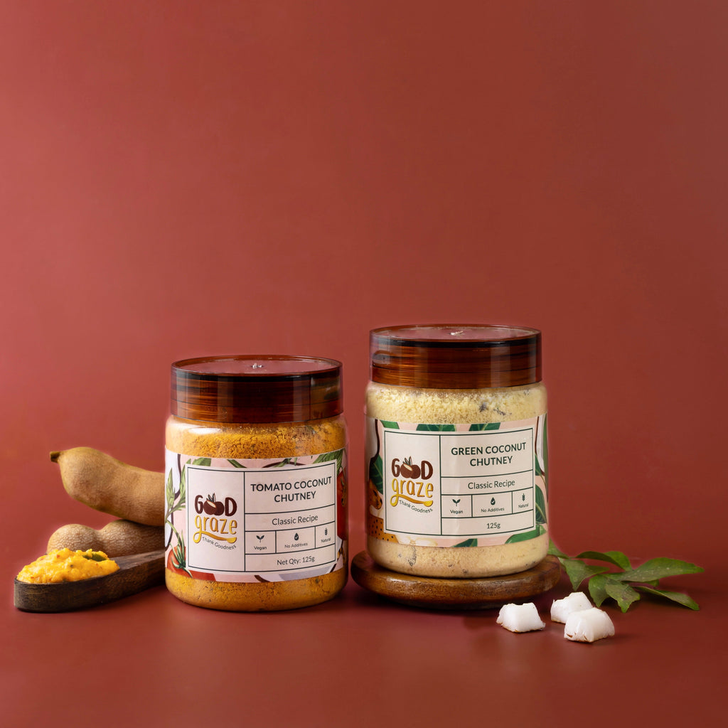Good Graze Chutney Bundle - Tomato Chutney, Green Chutney