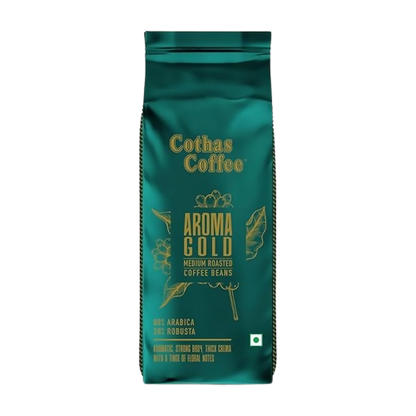 Cothas Coffee Aroma Gold Medium Roasted Coffee Beans