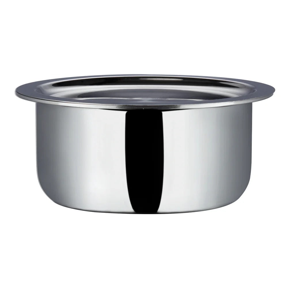 Vinod Platinum Triply Stainless Steel Tope with Lid