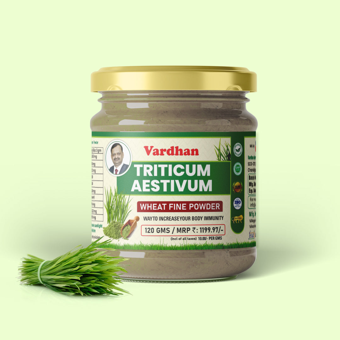 Vardhan Triticum Aestivum Fine Powder - 100 gms