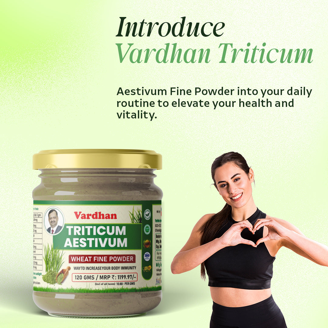 Vardhan Triticum Aestivum Fine Powder - 100 gms