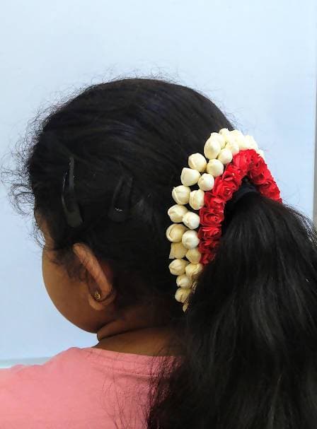 Multi-Color Flower Hair Gajra