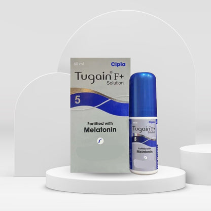 Cipla Tugain F + 5 Solution - 60 ml