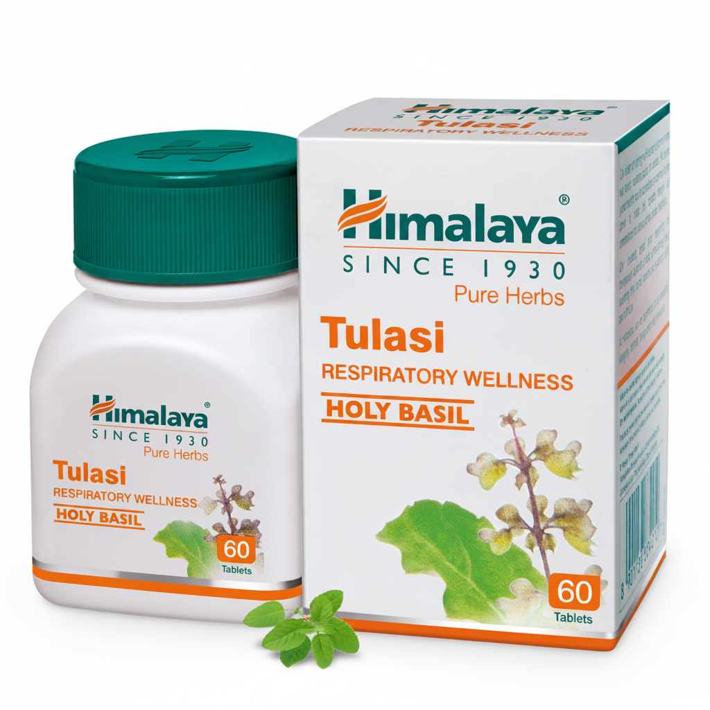 Himalaya Pure Herbs Tulasi Wellness - 60 tabs