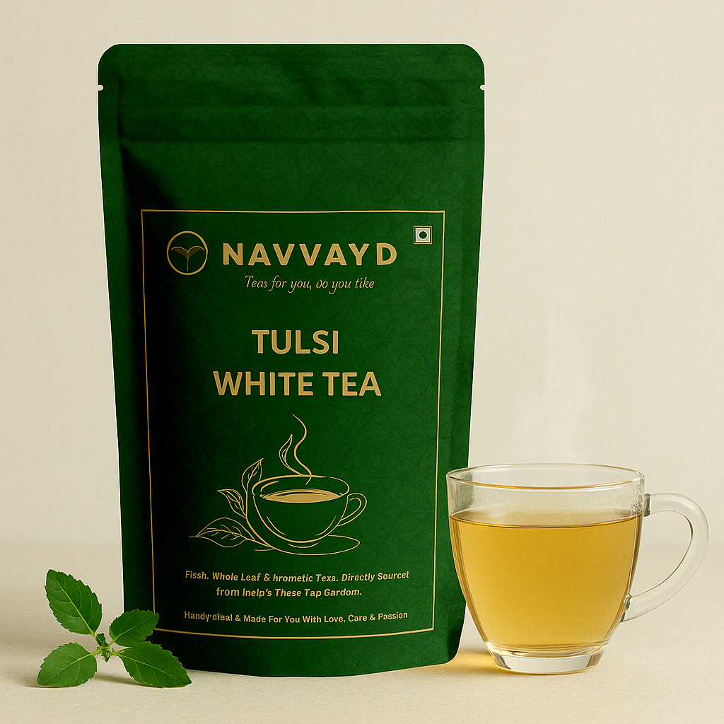 Navvayd Tulsi White Tea - 100 gms