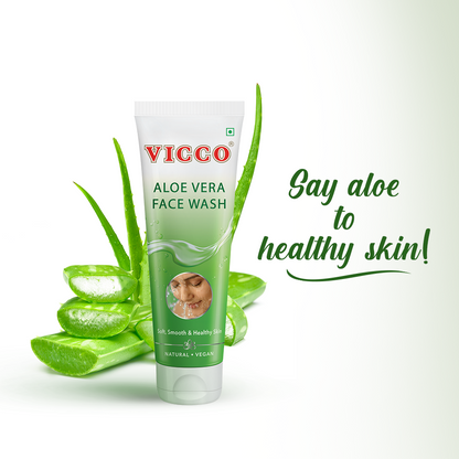 Vicco Aloe Vera Face Wash - 70 gms