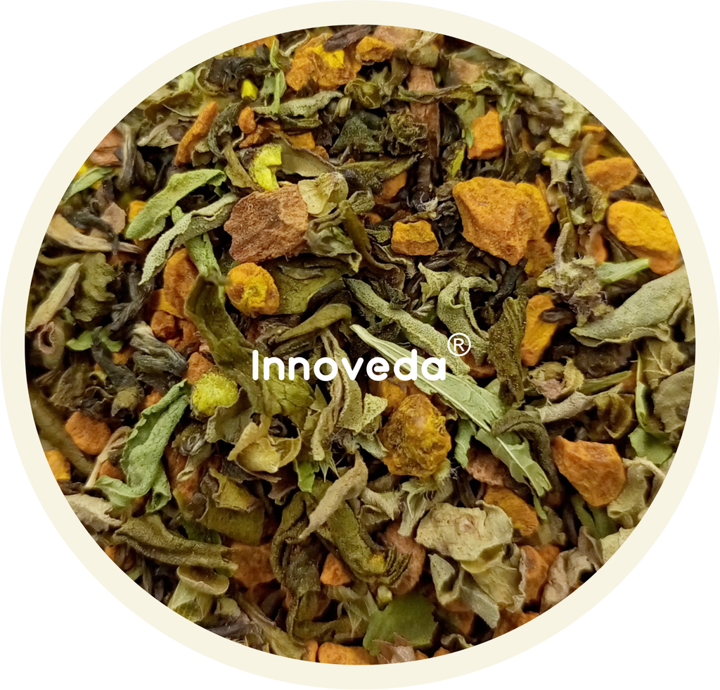Innoveda Turmeric Tulsi Green Tea - 100 gms