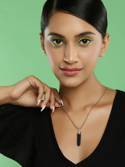 Women's Silver-Plated Chain - Ruby Raang