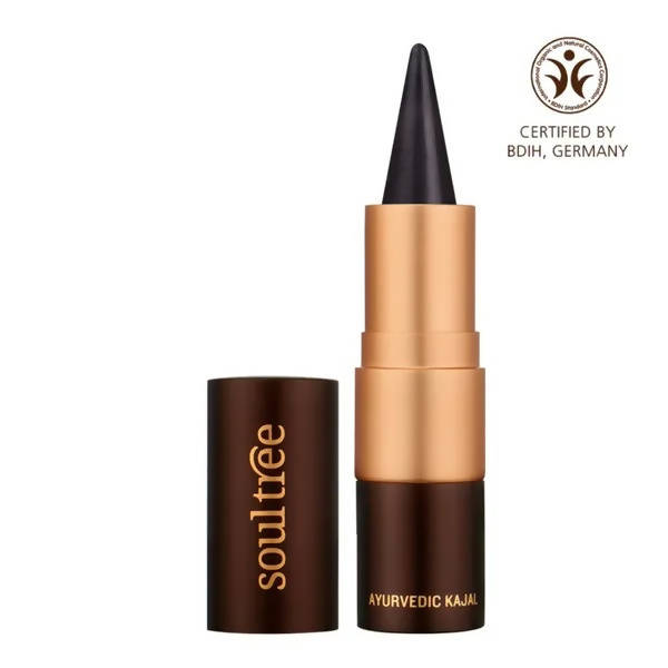 Soultree Ayurvedic Pure Black Kajal - 3 gms