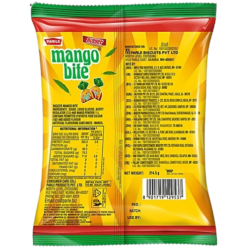Parle Bigger Mango Bite Candy