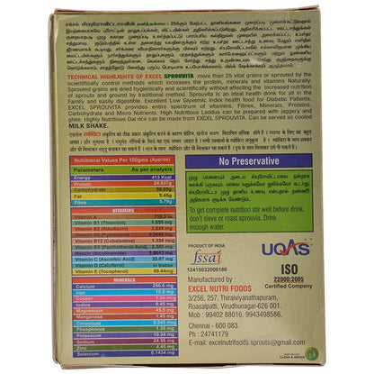 Desi Utthana Sprouvita Sprouted Grains Health Mix