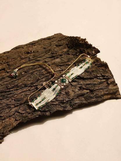 Women's Gold-Polished Necklace - Ruby Raang
