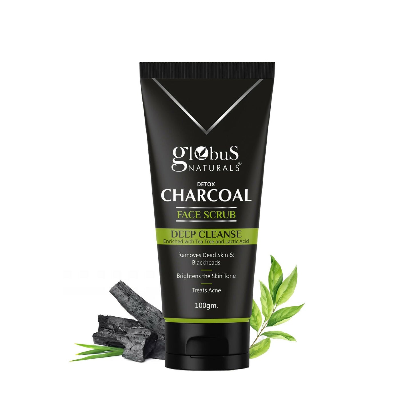 Globus Naturals Charcoal Scrub