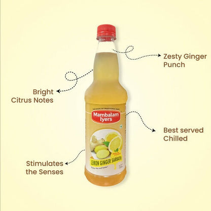 Mambalam Iyers Lemon Ginger Sarbath
