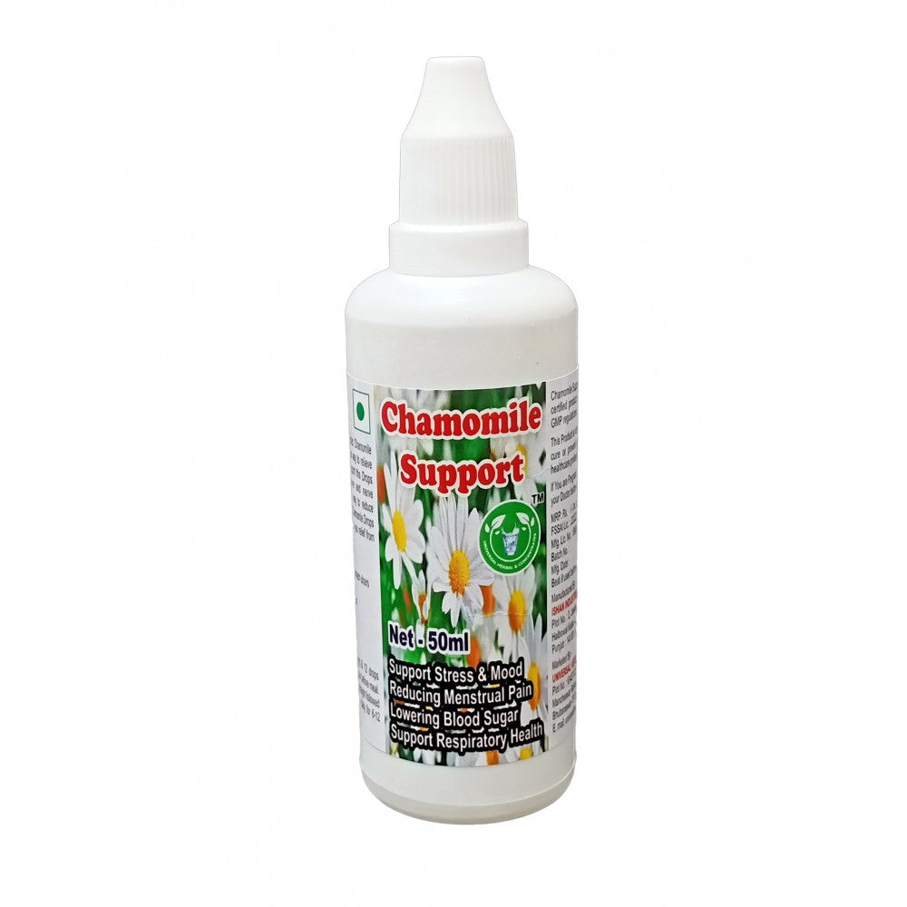 universal herbal & concentrates chamomile support drops - 50 ml