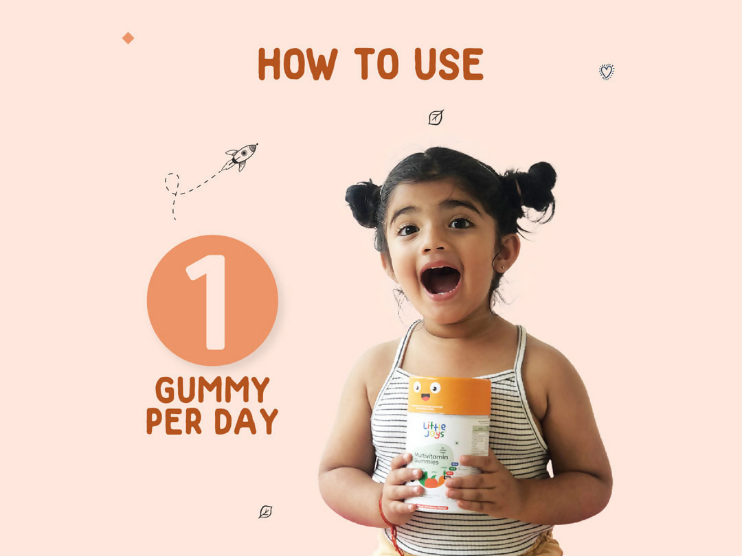 Little Joys Paediatrician Developed Healthy & Tasty For Kids Eye Health ( 2 To 6 Years)