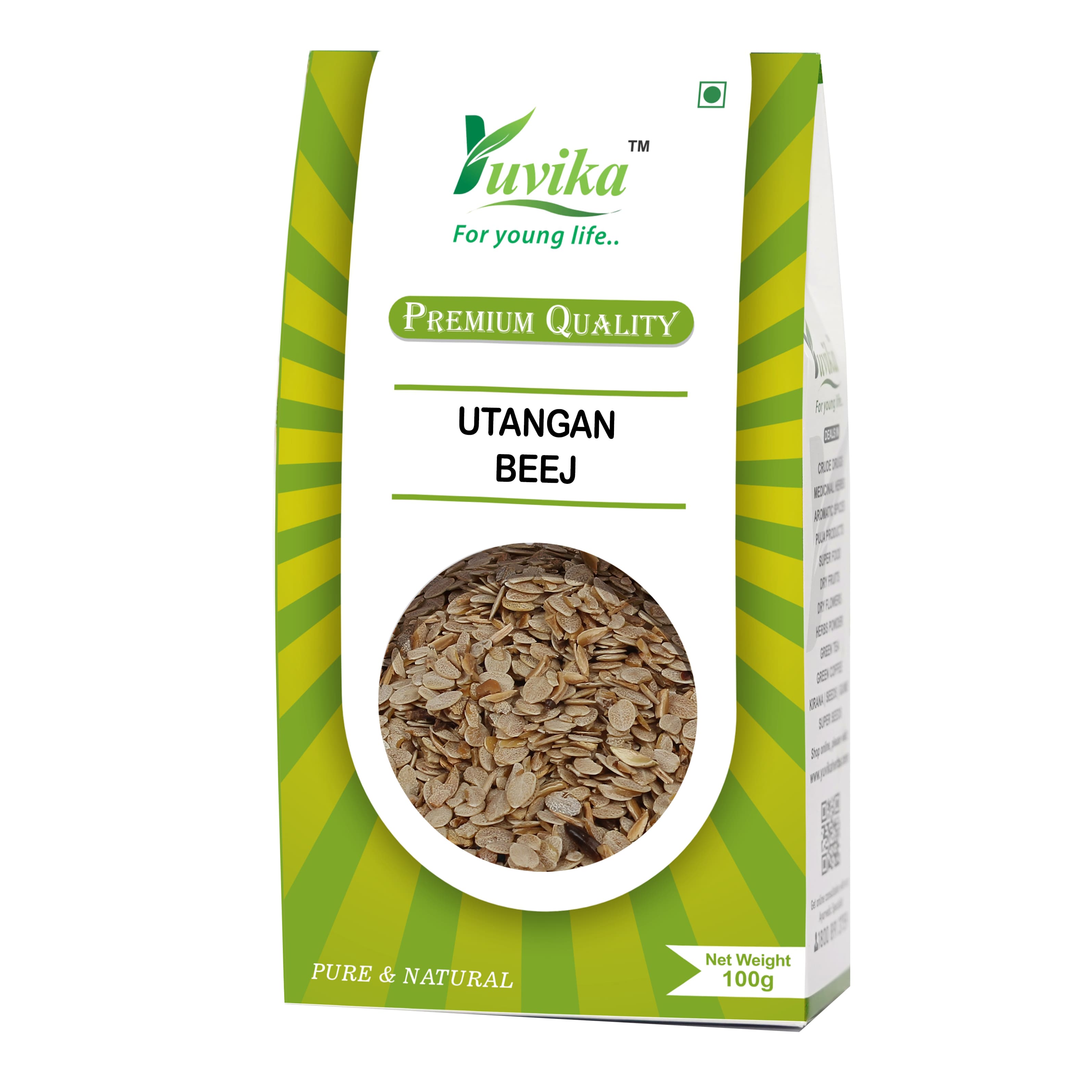 Yuvika Utangan Beej - Utangan Seeds - 100gms