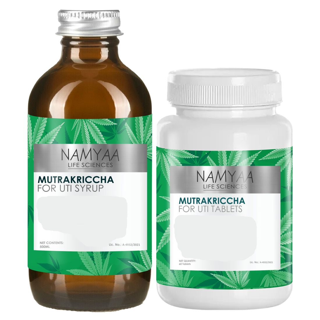 Namyaa Mutrakriccha Syrup with Tablet Combo
