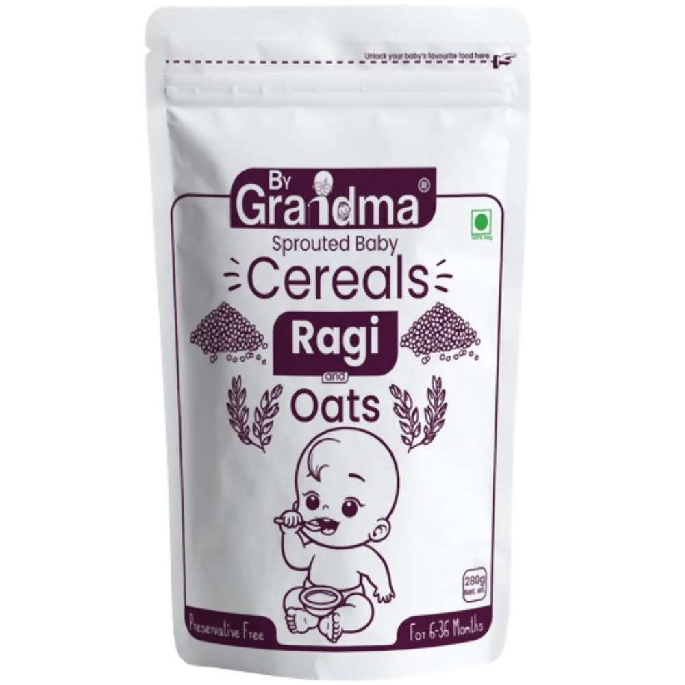 By Grandma Sprouted Cereal Mix - Ragi and Oats