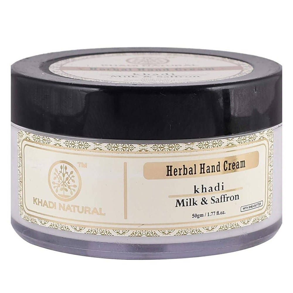 Khadi Natural Milk & Saffron Hand Cream - 50 gms