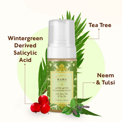 Kama Ayurveda Mini Anti Acne Cleansing Foam