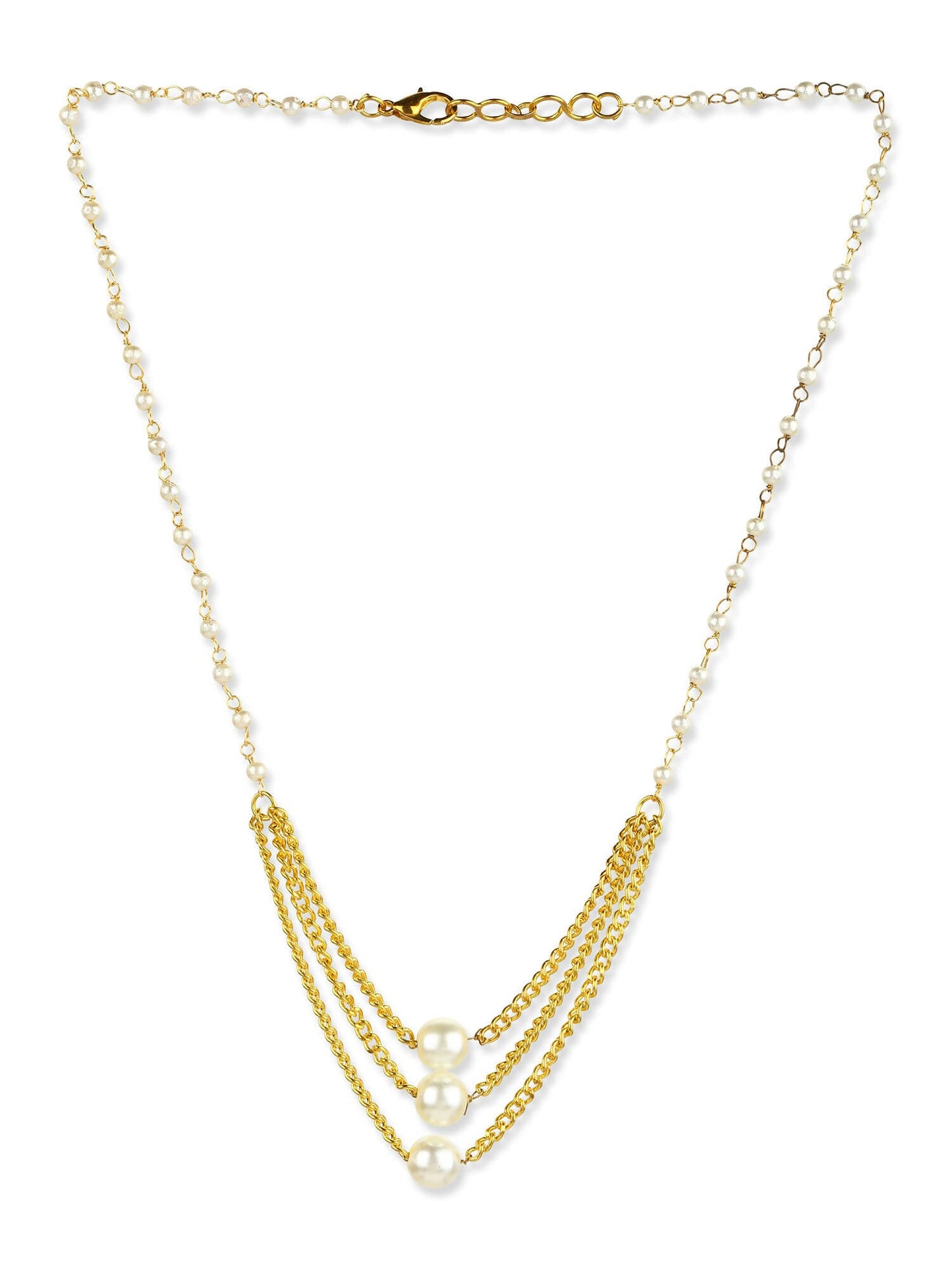 Women's Gold-Polished Chain - Ruby Raang