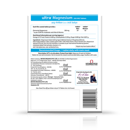 Vitabiotics Ultra Magnesium - 60 tabs