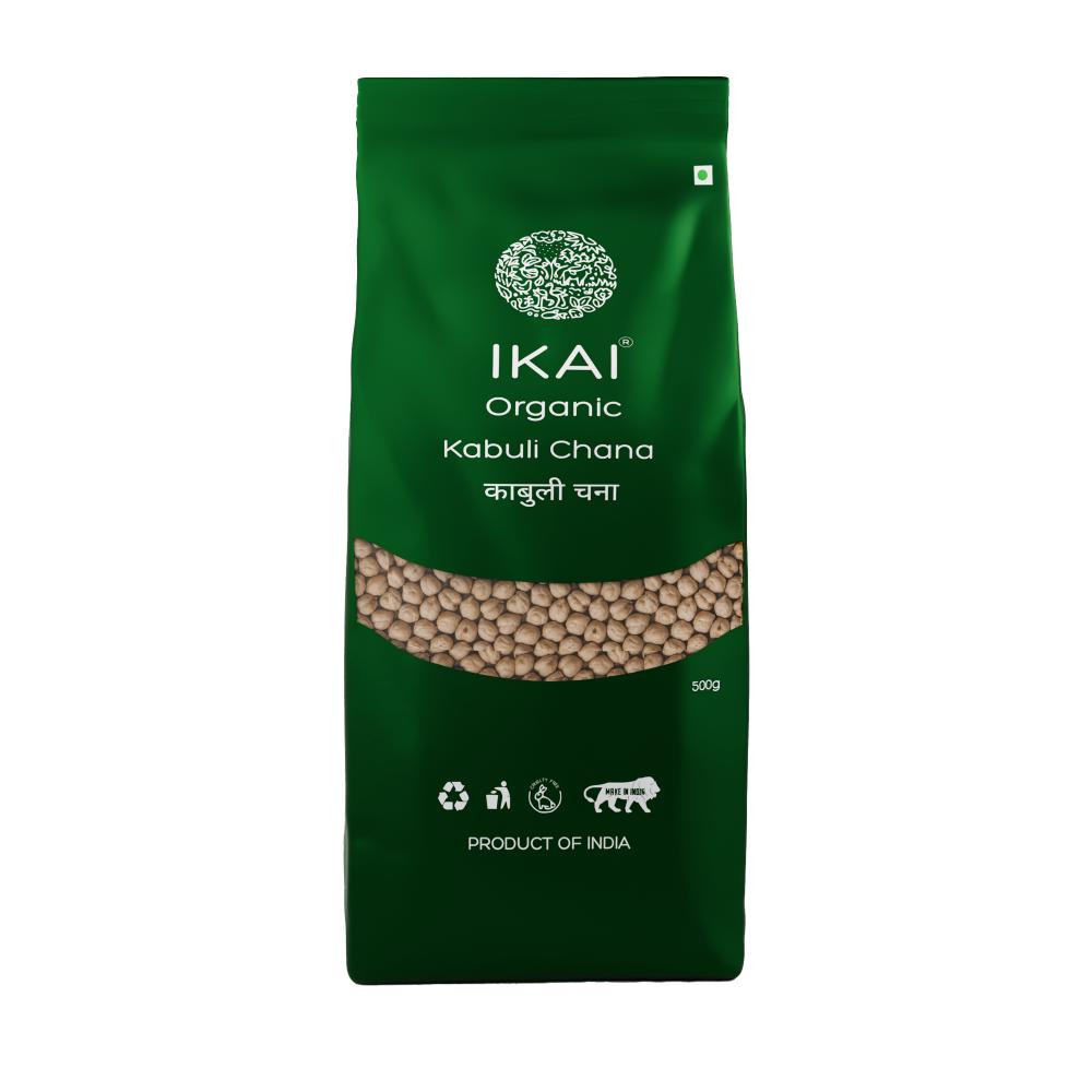 IKAI Organic Kabuli Chana (White Chickpea)