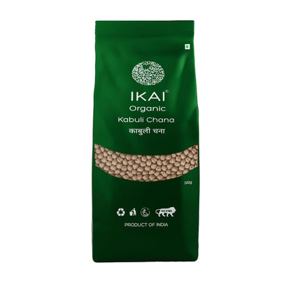 IKAI Organic Kabuli Chana (White Chickpea)