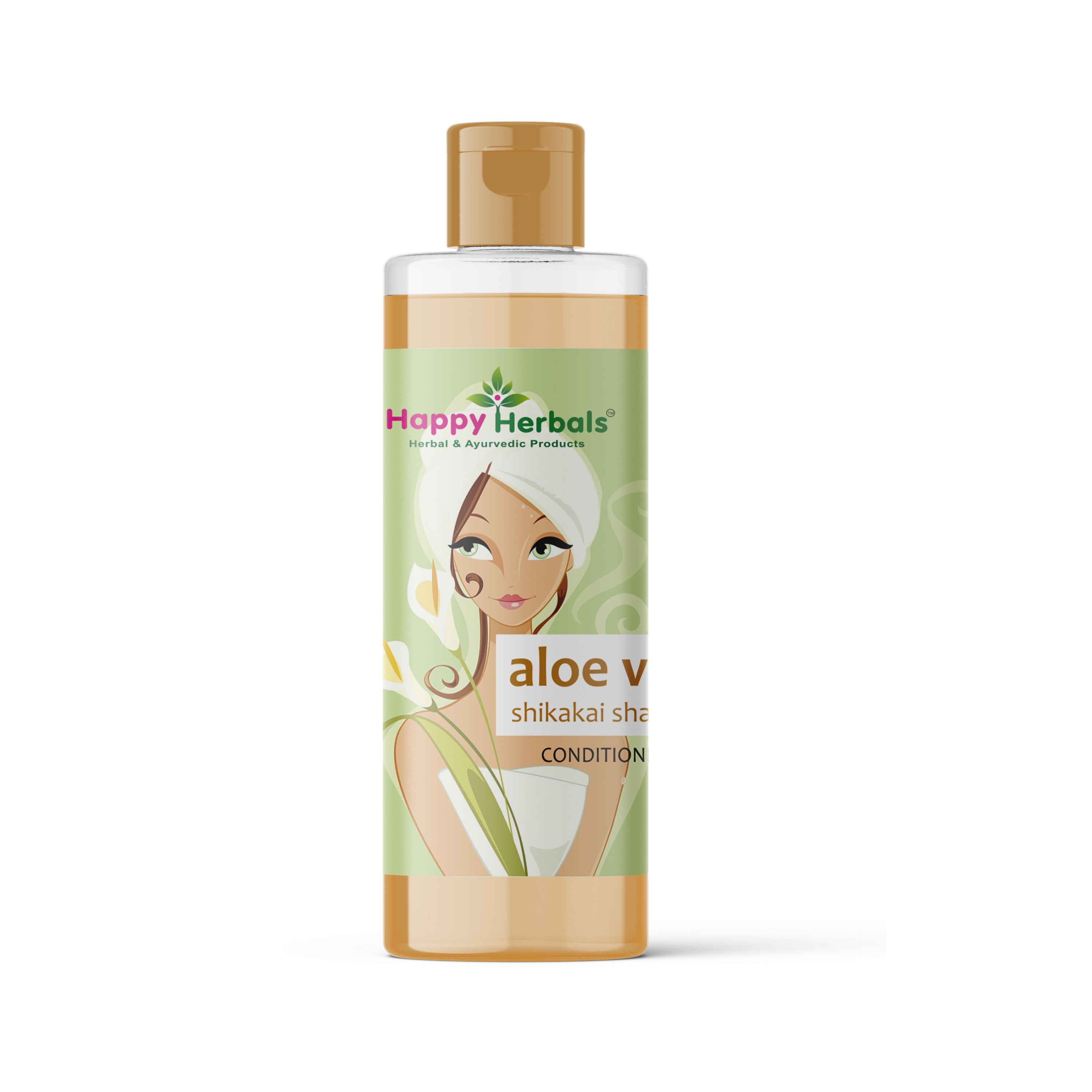 Happy Herbals Aloevera Shikakai Shampoo