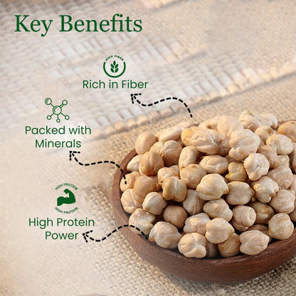 IKAI Organic Kabuli Chana (White Chickpea)